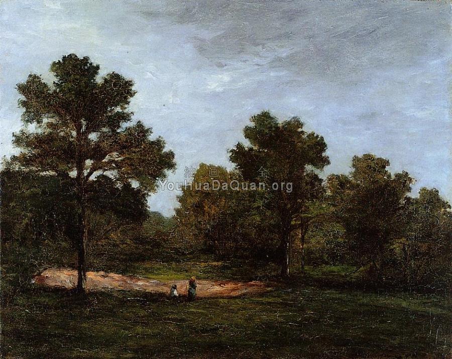 A Clearing - 保罗·高更